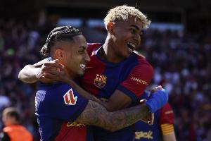 巴萨连续33场西甲联赛对阵马洛卡进球，创队史新纪录