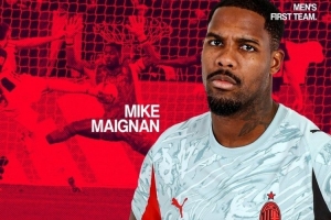 三次扑救零封尤文！米兰官方：迈尼昂当选本场队内最佳