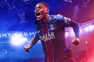 努诺-门德斯任意球破门，法甲官方社媒：他就是世界最佳左后卫