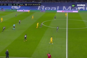 只有祝福！传奇中场布斯克茨22年国家德比单场处理球集锦！